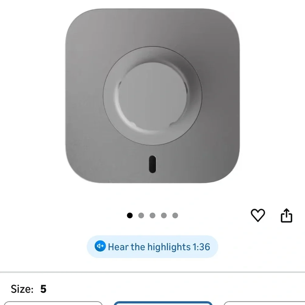 Oura ring gen 4. ring size 5. 3 charging docks included